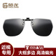 陌龍（Molong）墨鏡夾片式近視偏光太陽(yáng)眼鏡駕駛開(kāi)車(chē)專(zhuān)用日用鏡片 多邊日用款