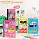 國譽（KOKUYO）塔卡沙Campus A6筆記本本子高顏值初中生高中學生專用高端記事本文具套裝 40頁 5本裝