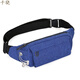 千驍裝手機的腰包男女小干活工地防水耐磨多功能腰包男士帆布運動(dòng)跑步 牛仔藍