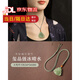 蔓頌棠保真和田玉佛吊墜女玉石小彌勒佛像佛公佛頭項鏈掛件玉佩玉墜 大號34*34MM【璽晶級冰晴水】