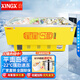 星星（XINGX）冰柜展示冰柜冷藏平島柜商用雪糕柜透明玻璃門(mén)冷凍島柜燒烤餐飲大排檔海鮮超市速凍冷柜商用展示柜 SD-436BPG（-18℃速凍 ）長(cháng)1.61米