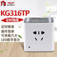 德力西電氣定時(shí)器插座 KG316TP家用微時(shí)間控制器 時(shí)控開(kāi)關(guān) KG316TP-10D 2500W單次倒計時(shí)關(guān)