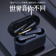 魔風(fēng)者無(wú)線(xiàn)藍牙耳機適用于OPPOReno9 8 7 FindX6X5X3 K10K9xK7K5 一加Ace2一加11一加10R智能降噪耳塞 【雙耳通話(huà)/自動(dòng)配對】重低音-黑