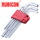 羅賓漢（RUBICON）進口內(nèi)六角扳手 RHK-289L(長球頭六角扳手9只裝)