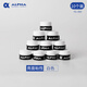 ALPHA 阿爾法TG300網(wǎng)球拍羽毛球拍手膠亮面粘性吸汗帶 TG-300白色-10個(gè)裝