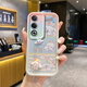 隆虹 OPPO A3X手機殼PKD130保護套a3x天眼階梯公仔卡通可愛磨砂5G軟硅膠全包防摔外殼 OPPO A3X【新新天眼】風箏玉桂狗