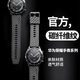 崎貓華為手表watch4/3pro表帶gt3/4硅膠gt2/1手表帶榮耀印花表帶 印花-碳纖維紋【運動(dòng)款】適用腕圍[130-230m 22mm【不懂型號，咨詢(xún)客服】