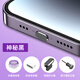 尚天 適用蘋果14promax手機(jī)喇叭防塵網(wǎng)12聽筒iphone13充電口防塵貼堵塞 【蘋果系列】防塵塞一套黑色