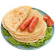 雄豐 雄豐食品臺灣風(fēng)味手抓餅原味3kg 30片裝面餅早餐餅煎餅免油手撕餅