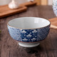 LICHEN 景德鎮(zhèn)陶瓷碗 和風(fēng)韓式碗日式創(chuàng)意手繪陶瓷面碗湯碗 唐彩 單碗 7英寸 1個 口徑17x8.5厘米