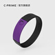 C·PRIME BURN平衡能量手環(huán)黑科技運動(dòng)健身定制情侶手鏈 男女手鏈時(shí)尚腕帶 紫黑中碼（180mm）（110-140斤佩戴它）