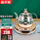 新茶派電茶單壺?zé)撞孔詣?dòng)上水自吸泡茶專用透明玻璃喝茶專用 1L 燒水煮茶兩用【配煮茶濾網(wǎng)】金色