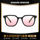 GENUINE MINISTER 板材ITA GM板材腮紅時尚墨鏡新款女生百搭太陽鏡開車駕駛 Pink-rose（腮紅色鏡片）
