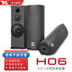 TKL H06專業(yè)無源音響大型會(huì)議室工程專用壁掛音響系統(tǒng)學(xué)校校園廣播體育館培訓(xùn)室內(nèi)酒店大堂全頻音箱 6寸音響/單只