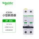 施耐德電氣空氣開關(guān)雙極斷路器iC65N C型2P50A室內(nèi)總閘空開分?jǐn)?kA A9F18250