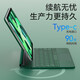 吼猴新款ipad Air7/6/5妙控鍵盤保護(hù)套適用于蘋果平板Pro 10.9/11英寸鍵盤藍(lán)牙磁吸懸浮一體式便攜 妙控鍵盤-七彩背光【暗夜綠】 Air7/6/5/4/Pro -10.9/11英寸