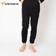 威耐可適（VENEX）日本休養服休閑爽神系列男款束腳褲 舒緩疲倦 睡眠起居可外穿6791 黑色 XL