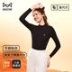 貓人（MiiOW）保暖內衣女士薄款莫代爾打底秋衣中領(lǐng)半高領(lǐng)高彈防靜電情侶款上衣