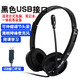 聲籟（SaLaR） 聲籟  V38頭戴式耳機帶麥克風(fēng)電腦筆記本耳麥高初中小學(xué)生學(xué)英語(yǔ)聽(tīng)說(shuō)聽(tīng)力考試錄音 USB口黑【臺式電腦筆記本通用】