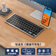 Niye【2026新款】無(wú)線(xiàn)鍵盤(pán)鼠標套裝靜音按鍵超薄剪刀腳設計筆記本臺式電腦辦公鍵鼠usb可充電手機通用 鈦金灰【單鍵盤(pán)充電款-藍牙無(wú)線(xiàn)三?！? title=
