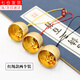 星恒夢(mèng) 黃銅風(fēng)鈴擺件小骨錘鈴鐺掛件家居飾品掛門外銅鈴紅色繩骨錘款 迷你黃銅風(fēng)鈴2個(gè)裝