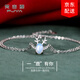 梵吉雅一鹿有你手鏈女925銀月光石森系小鹿角麋鹿情侶手飾品生日禮物 月光石手鏈女-京D倉發(fā)貨-當/次日達