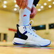 耐克（NIKE）Zoom Rize 1EP 減震耐磨防滑 男子 高幫實(shí)戰休閑運動(dòng)籃球鞋 BQ5398-101黑白藍 40.5 (255mm)