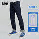 Lee【張凌赫代言】726標準中腰直腳丹寧回潮深藍直筒男牛仔褲潮流 深藍色（褲長(cháng)31） 32 (140-150斤可選)