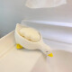 范爷家卡通创意陶瓷肥皂盒可爱鸭子香皂盒置物架卫生间不积水沥水皂碟托 单个鸭子肥皂盒