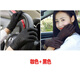 青衣麻相春夏薄款手套女士騎開(kāi)車(chē)手套氨綸彈力禮儀手套 氨綸手套刺繡花款：【黑色+咖色 2雙裝】