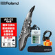 羅蘭（Roland）羅蘭電吹管AE01C 電薩克斯SAX 自帶音源揚聲器AE05電吹管 AE05+充電電池套裝+配件禮包