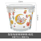 小兔子玻璃湯杯家用帶蓋微波爐加熱飯盒上班族便攜密封保鮮盒餐盒 桃花兔 無(wú)規格
