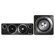 ibass solo3pro藍牙音箱電腦 適用手機電視同軸投影儀音響低音炮 6.5寸低音玩家版（黑木紋）