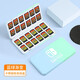 必極必特 適用Switch2卡帶收納盒大容量oled便攜游戲卡包ns2卡帶磁吸保護殼switch卡盒配件 24枚裝【藍綠漸變】磁吸款