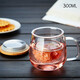 全度（Quandu）玻璃茶杯茶具辦公杯喝茶杯綠茶杯帶過(guò)濾內膽泡茶杯玻璃水杯子 茶杯QD09（300ML）