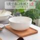 晟普（shengpu） 唐山骨瓷碗大號家用大飯碗泡面碗陶瓷餐具大碗湯碗面碗沙拉碗 5英寸直口飯碗(直徑13.1cm高6.4