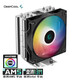 九州風(fēng)神（DEEPCOOL） 玄冰400風(fēng)冷散熱器 幻彩光效cpu散熱器 支持1700 AM5多平臺兼容 玄冰400V5【ARGB版】