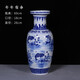 景德鎮(zhèn)陶瓷器大號(hào)落地插花裝飾品花瓶擺件 現(xiàn)代家居客廳玄關(guān)電視柜 粗陶大口高60cm 年年有余