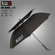 麗梵爾超大號(hào)511雨傘長(zhǎng)柄傘男高爾夫傘女半自動(dòng)抗風(fēng)直桿雙層大號(hào)長(zhǎng)把傘 黑色135CM(三代雙層) 8骨