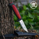 MORAKNIV 瑞典MORAKNIV莫拉 戶外裝備露營野營小直刀紅色標(biāo)靶碳鋼版小刀 紅色標(biāo)靶 碳鋼