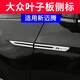 八福大眾17-24款邁騰b8/b9改裝葉子板側標裝飾貼翼子板車(chē)標專(zhuān)用品配件 邁騰B8 蔚攬專(zhuān)用（一套4片裝）R-line款