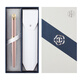 英雄（HERO）鋼筆 女士時尚8字鉆石銥金鋼筆文具禮品墨水筆HS205 粉色 JD