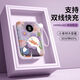 SUPER MOUSE充電寶快充自帶雙線華為小米蘋(píng)果適用可愛(ài)拍照鴨小巧輕薄便攜10000毫安大容量typec二合一智能數(shù)顯 草紫色一歪頭鴨一智能數(shù)顯一快充帶雙線 10000毫安