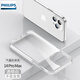 飛利浦（PHILIPS）適用蘋(píng)果14Promax手機(jī)殼14Promax超薄透明軟殼防摔防刮男女保護(hù)套 蘋(píng)果14 Promax【透明白】四角加強(qiáng)氣囊防摔