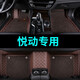 北京現(xiàn)代2010款全新悅動(dòng)汽車腳墊專用全包圍手動(dòng)擋單層皮革腳墊08款-18款汽車腳墊環(huán)保無(wú)味汽車腳墊 咖色+咖色絲圈【雙層+帶兜】