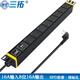 三拓 TS8207機(jī)柜PDU電源插座插排接線板16A輸入8位16a輸出國標(biāo)孔SPD孔防雷模塊2.5平方線芯4000W