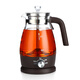 安化黑茶煮茶器全自動(dòng)家用燒水壺蒸茶器小小型辦公室養(yǎng)生茶壺保溫 501咖啡色(保溫) 0L