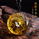 慈靈閣 黃水晶貔貅吊墜平安扣貔貅掛件飾品男女項(xiàng)鏈禮物護(hù)身符