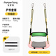 PAMPERNONG 寵愛(ài)儂秋千戶(hù)外兒童室內家用吊椅庭院蕩秋千寶寶嬰兒室外吊籃搖椅1803 戶(hù)外-粉色升級款(只有后腰帶)