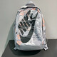 耐克（NIKE）運動(dòng)包男包女包休閑包初高中學(xué)生書(shū)包電腦包雙肩背包BA6550-042 BA6550-042灰粉印花 48*34*22cm MISC